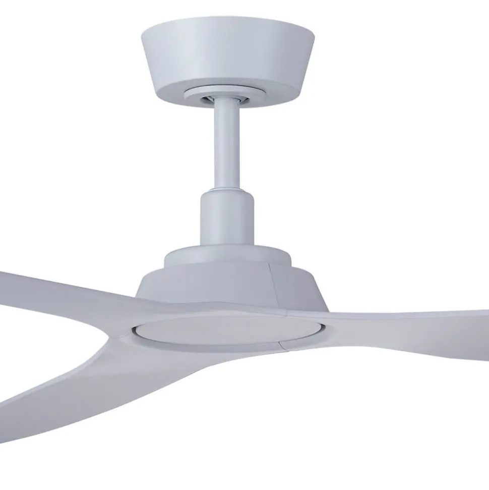 Plafondventilator Moto Beacon, wit, Ø 132 cm, stil