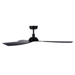 Plafondventilator Moto Beacon, zwart, Ø 132 cm, stil