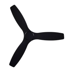 Plafondventilator Moto Beacon, zwart, Ø 132 cm, stil