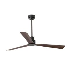 Plafondventilator Nassau, DC, 3 bladen donkerbruin