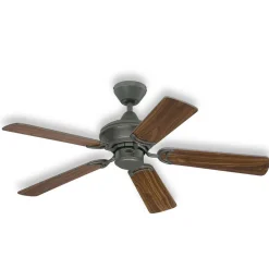 Plafondventilator Nevada, stil, walnoot/kersenhout