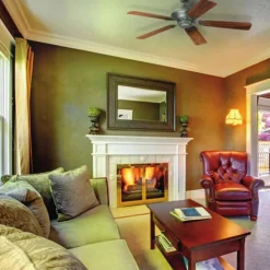 Plafondventilator Nevada, stil, walnoot/kersenhout