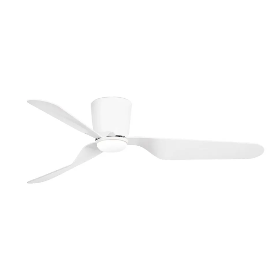Plafondventilator Pemba L LED lamp, wit