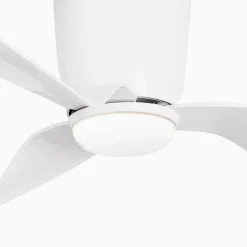 Plafondventilator Pemba L LED lamp, wit