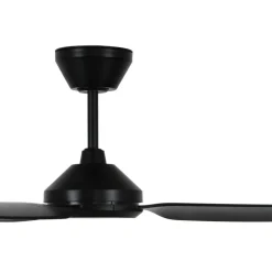 Plafondventilator Polis zwart DC stil Ø 137 cm IP55