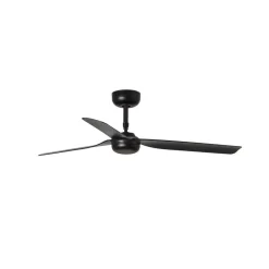Plafondventilator Punt M, DC, 3 bladen, zwart