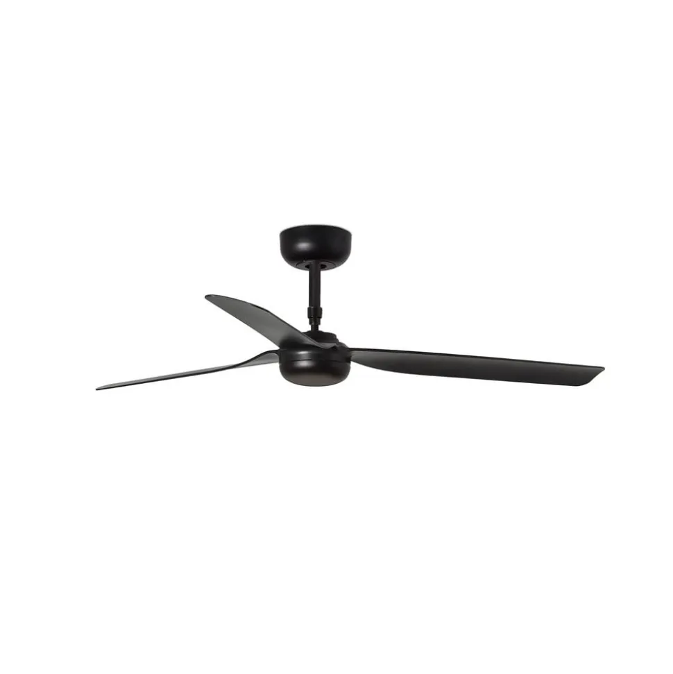 Plafondventilator Punt M, DC, 3 bladen, zwart