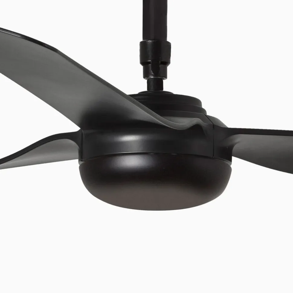 Plafondventilator Punt M, DC, 3 bladen, zwart