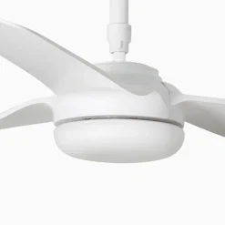 Plafondventilator Punt M, DC 3 bladen, wit
