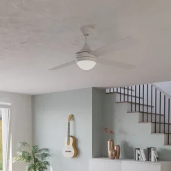 Plafondventilator Varadero, E27, wit, afstandsbediening