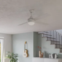 Plafondventilator Varadero, E27, wit, afstandsbediening