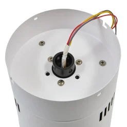 Plafondventilator Vindur, wit/hout, DC, stil