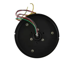 Plafondventilator Vindur, zwart, DC, stil, 132 cm