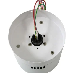 Plafondventilator Vindur, wit, DC, stil, Ø 132 cm