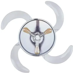 Plafondventilatorlamp Fanaway Classic chroom stil