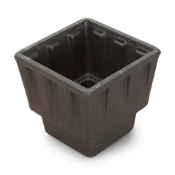 Plantenvoet voor decoratieve lamp Trevia IV zwart