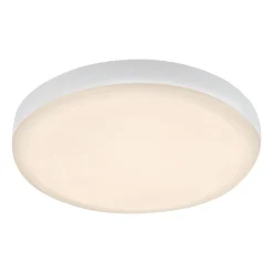 Plat LED inbouwspot, wit, Ø 10 cm, 3.000K