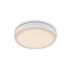 Plat LED inbouwspot, wit, Ø 7,5 cm, 3.000K