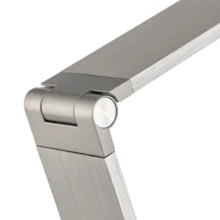 Platte LED bureaulamp Wasp uit aluminium