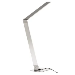 Platte LED bureaulamp Wasp uit aluminium