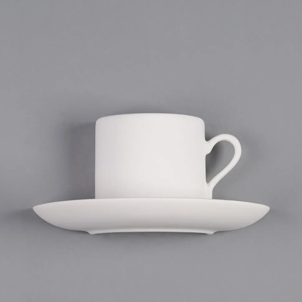 Pocillo beschilderbare wandlamp van gips