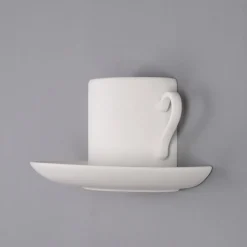 Pocillo beschilderbare wandlamp van gips
