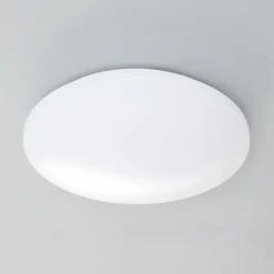 Pollux plafondlamp, Ø 37 cm, kunststof, bewegingsmelder