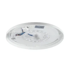 Pollux plafondlamp, Ø 37 cm, kunststof, bewegingsmelder