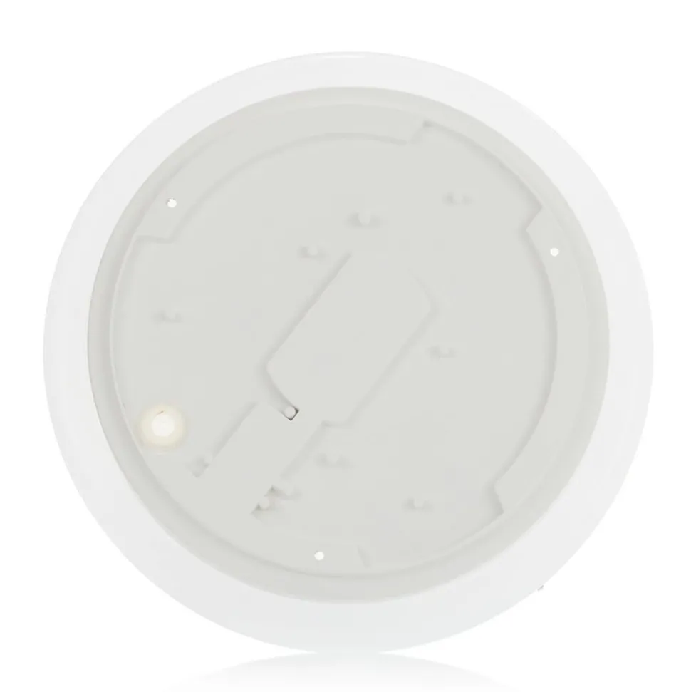 Pollux plafondlamp, Ø 27 cm, kunststof, bewegingsmelder