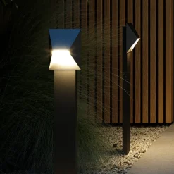 Pontio Garden tuinpadverlichting Hoogte 85 cm, zwart