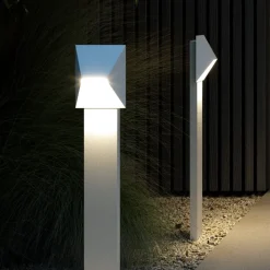 Pontio Garden tuinpadverlichting Hoogte 85 cm, wit