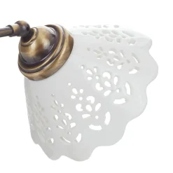 Portico - wandlamp met gebogen arm