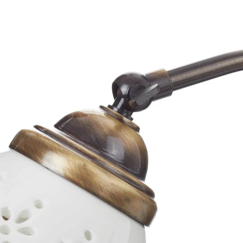 Portico - wandlamp met gebogen arm