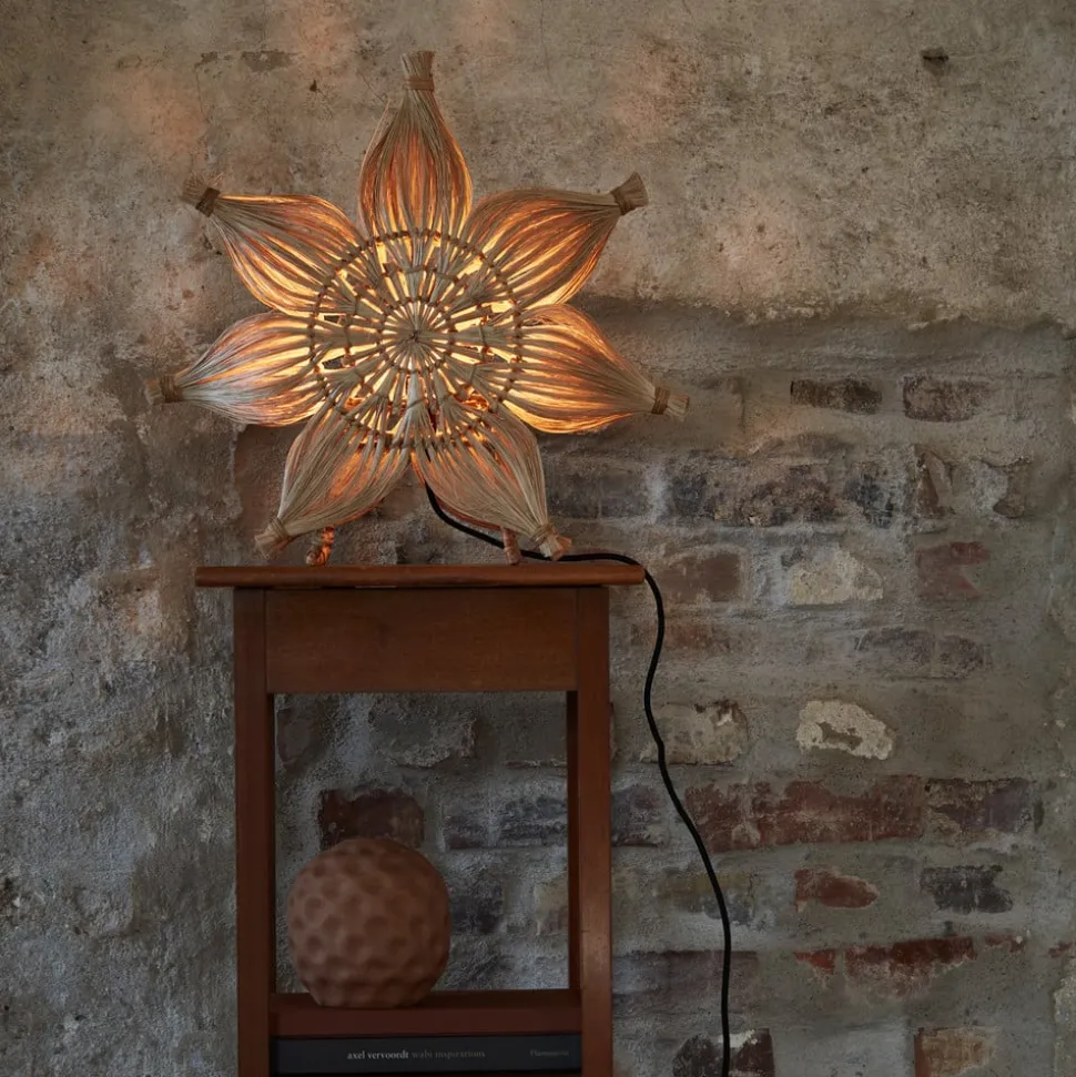 PR Home Agnes staande ster van natuurvezel