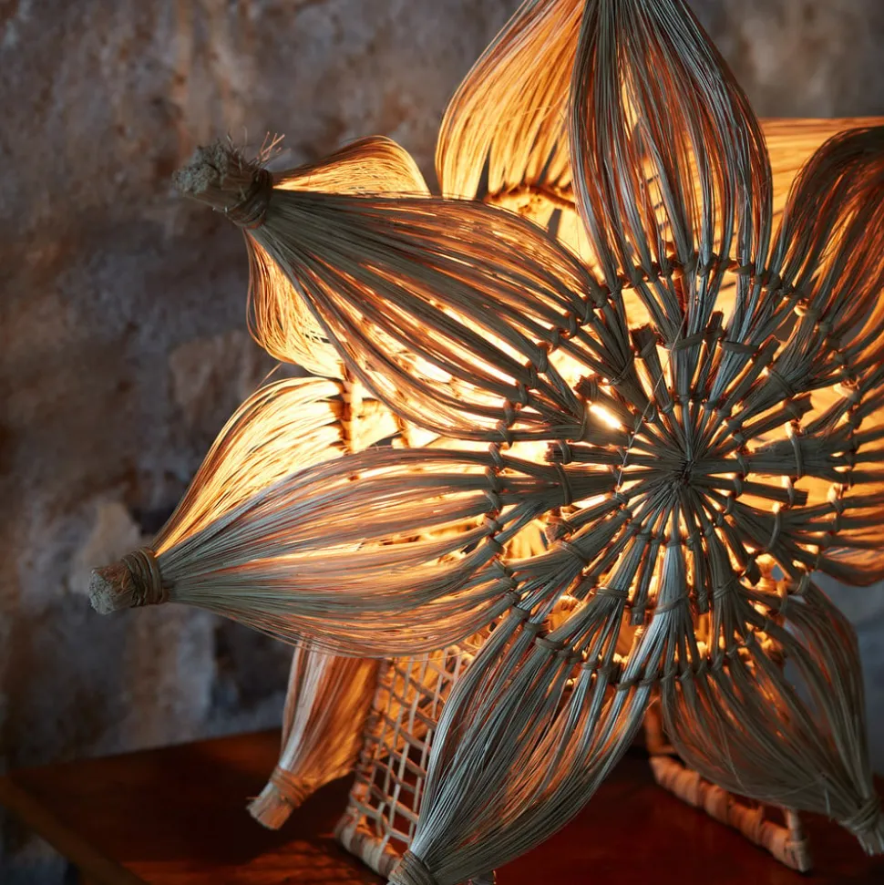 PR Home Agnes staande ster van natuurvezel