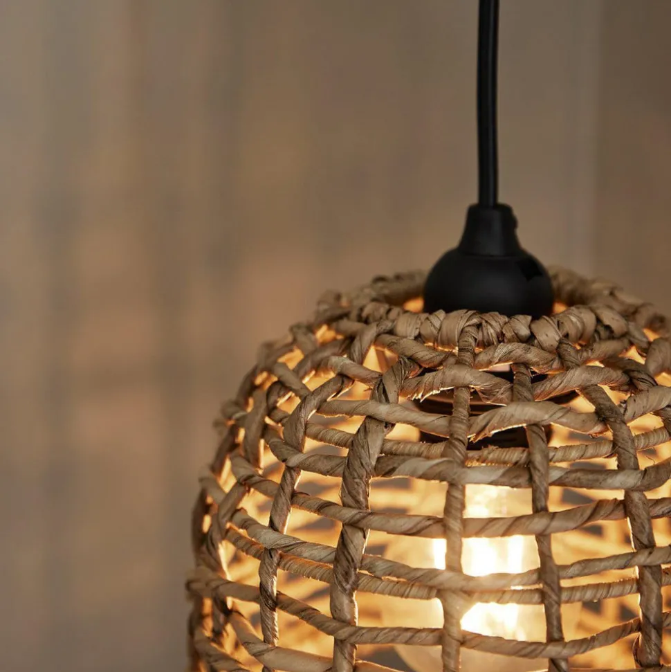 PR Home buiten hanglamp Cebu, Ø 17 cm, Lampakanay, stekker