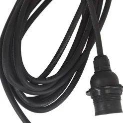 PR Home buiten hanglamp Cebu, Ø 17 cm, Lampakanay, stekker