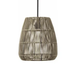 PR Home buiten hanglamp Saigon, grijs, Ø 28 cm, snoer 2,5m