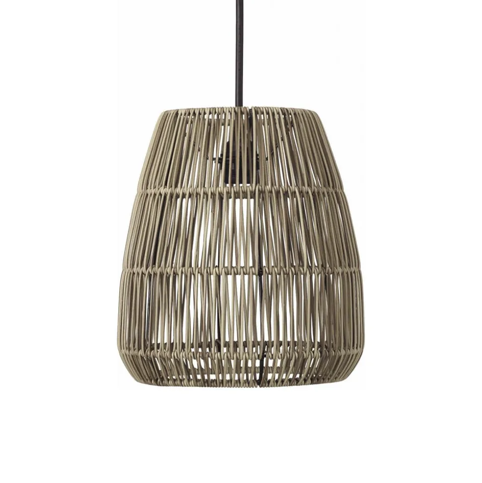 PR Home buiten hanglamp Saigon, grijs, Ø 28 cm, snoer 2,5m