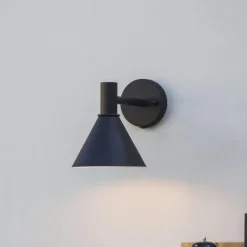 PR Home buitenwandlamp Minitripp, zwart, IP44, metaal