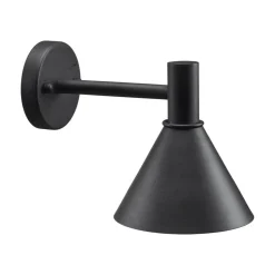 PR Home buitenwandlamp Minitripp, zwart, IP44, metaal