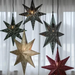 PR Home Capella decoratieve ster, 8-puntig zilver 40 cm