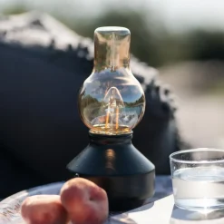 PR Home Glimt LED terraslamp, zwart, IP44