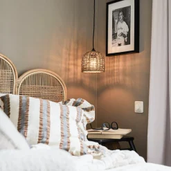 PR Home Hanglamp Cebu, Ø 17 cm, Lampakanay, naturelbruin