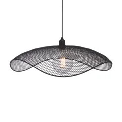 PR Home Hanglamp Vivi, Ø 61 cm, zwart, metaal