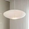 PR Home hanglamp Yuni, wit, Ø 60 cm, witte afhanghoogte, E14