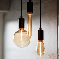 PR Home LED lamp Edge E27 goud 2W 1800K dimbaar G125