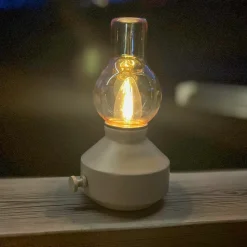 PR Home LED terraslamp Glimt, beige, IP44 21,3 cm