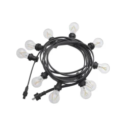 PR Home lichtketting voor buiten Bright, helder / zwart, 720 cm