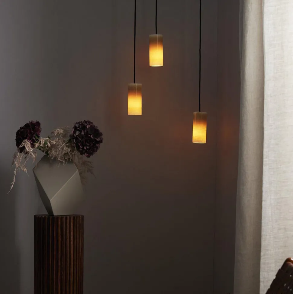 PR Home Lucie hanglamp in marmer, met stekker